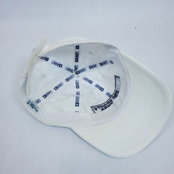 Vintage White CBS Sports Hat Adjustable NFL College Football - Picture 7 of 11